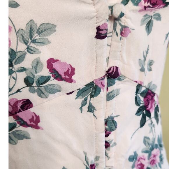 Abercrombie & Fitch XS pink floral spaghetti strap mini dress‎ - Picture 4 of 6